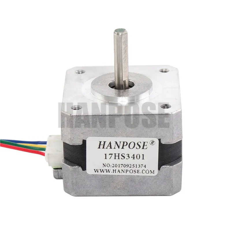 3 шт./лот 17HS3401 4-проводной шаговый двигатель Nema 17 42bygh 1.3A для фрезерного станка с ЧПУ