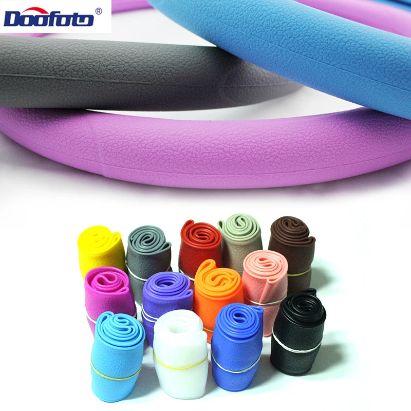 

Multi Color Car Silicone Steering Wheel Glove Cover Leather Texture Silicon Steering Wheels Covers Shell Universal Accessories