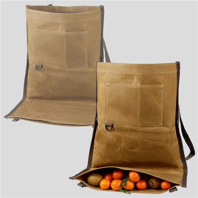 

Тяжелая сумка LXAF для сбора фруктов, фартук для сбора овощей и ягод, садовый фартук, большая сумка для сбора фруктов на ферму