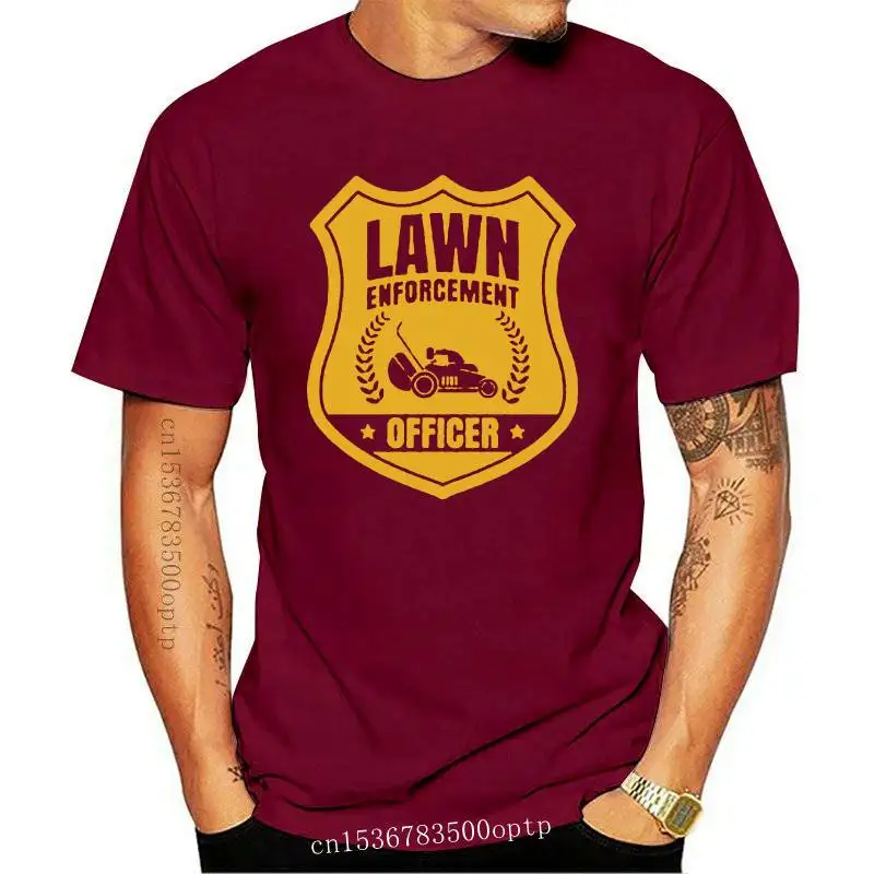 

Lawn Enforcement Officer T-Shirt Gardening Shirt Gardening Gift Gardener Shir Latest New Style Tee Shirt