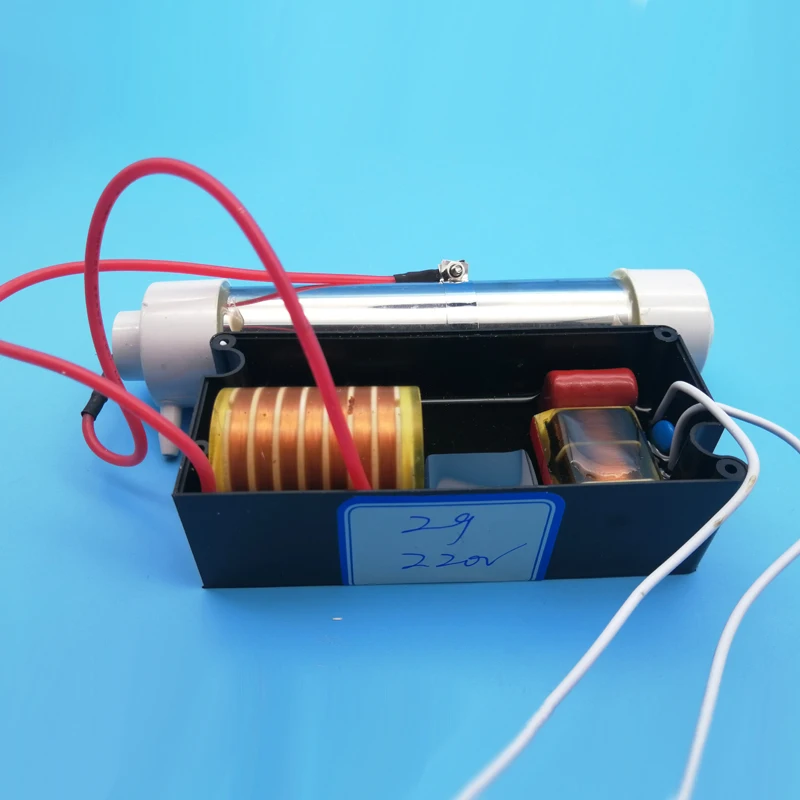 220V 220 V/110 V SilicaTube генератор озона 2 Гц/ч для очистки воздуха и воды 1 комплект начинается Аксессуары Дополнительно - Цвет: 220V