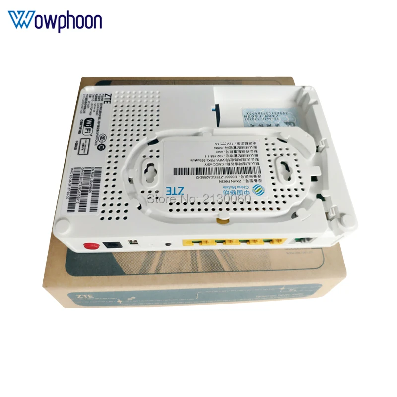 Бесплатная доставка оригинальный ZTE ZXHN F663N GPON 3FE + 1GE 1Tel USB Wifi ONU ONT английская