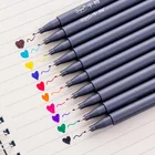 Фломастеры 0,38 мм, 10 цветов