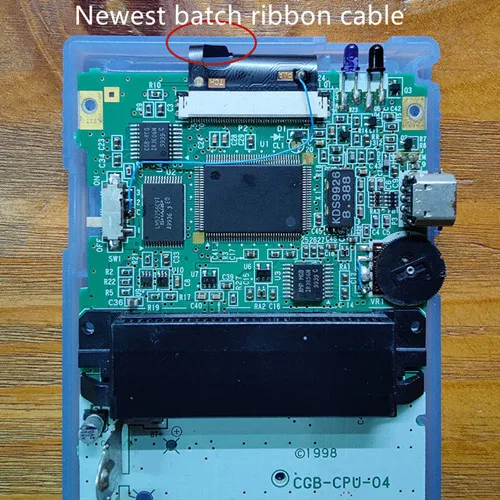 Для набора цветного экрана Gameboy с УФ-печатью пользовательский корпус подходит