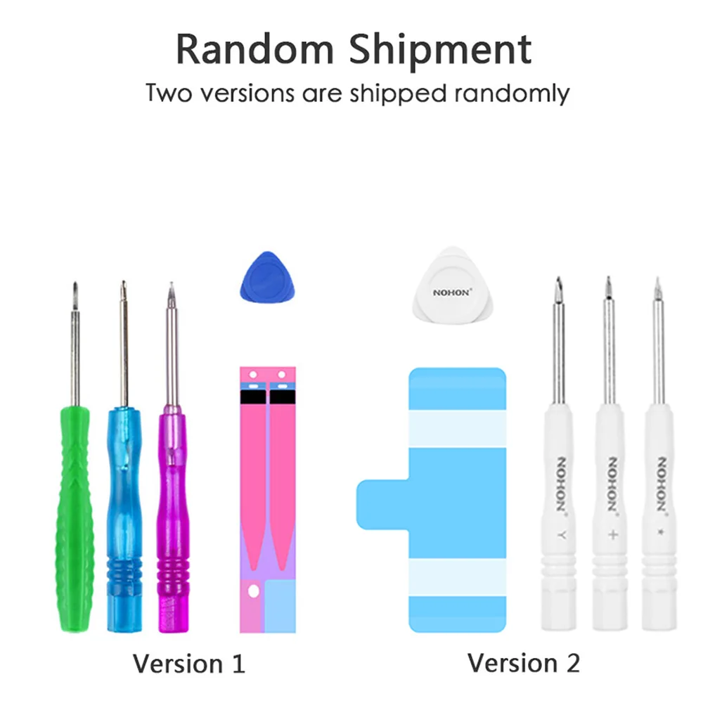 NOHON Оригинальный аккумулятор для iPhone 7 8 Plus 5 6 S C 6S 5S 5C SE X XR XS Маx Apple iPhone6 iPhone7 iPhone8