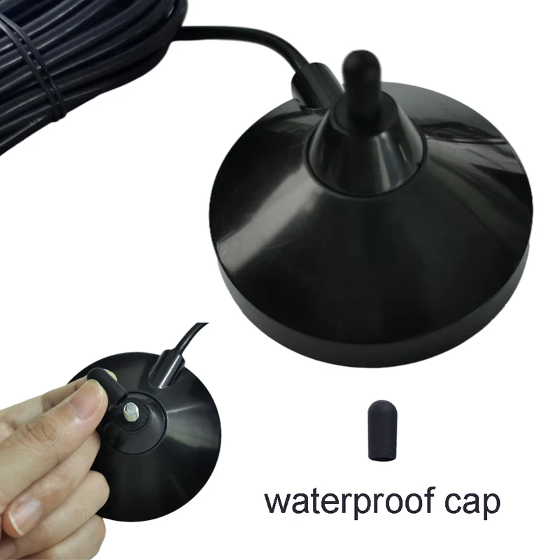 27MHz high gain CB Radio Antenna with 5 meters feeder Cable Heavy Duty Magnet Mount Mobile / Car Radio