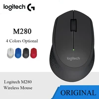 logitech mice m280 wireless mouse with 2 4ghz wireless technology usb nano for laptop office home using