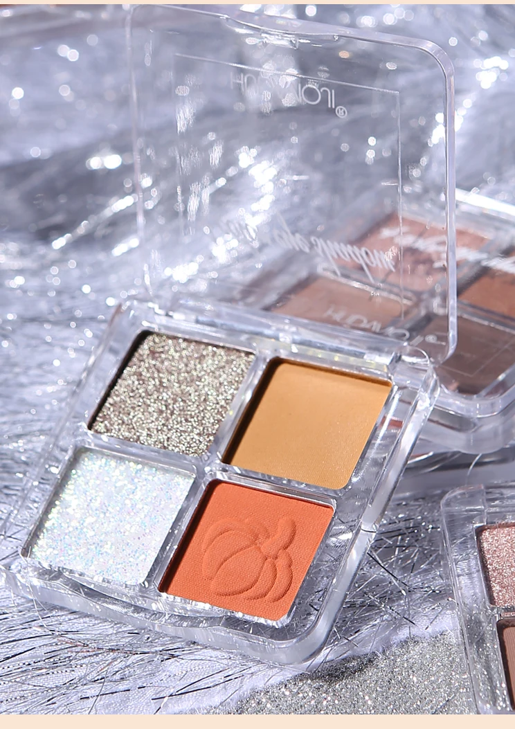 Палитра матовых Перламутровых теней для век легкие в использовании стойкие