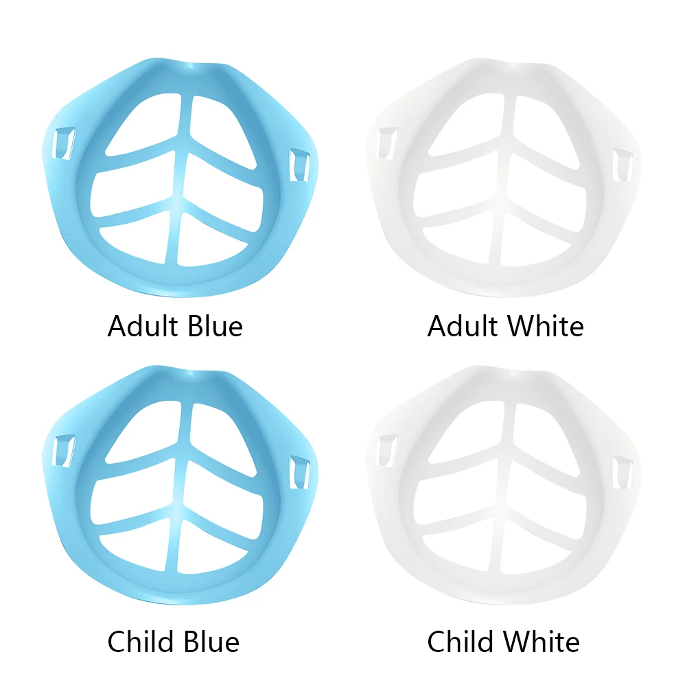 

Pcs 3D Mask Bracket Lipstick Protection Breathable Lipstick Stand Breathable Space Increase Nose Mask Bracket For Kids Pretty