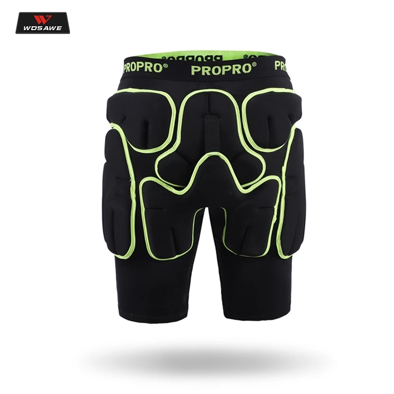 PROPR Motorcycle Shorts Outdoor Sports Shorts Hip Pad Protector Ski Snowboard Skate Pants Moto Armor Shorts Mat Protection