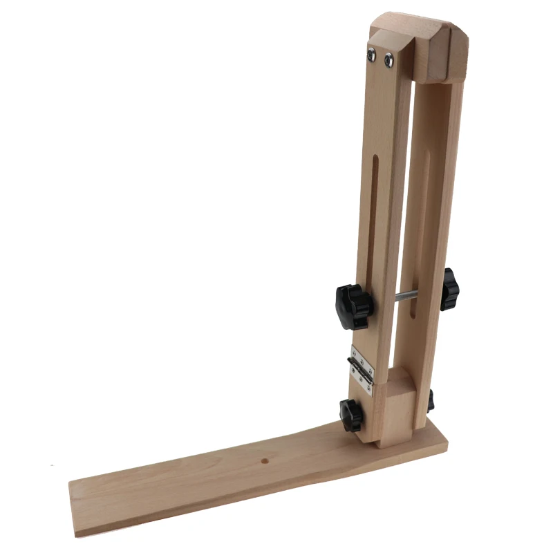 Подставка для кожевенного зажима Регулируемый Деревянный инструмент обработки