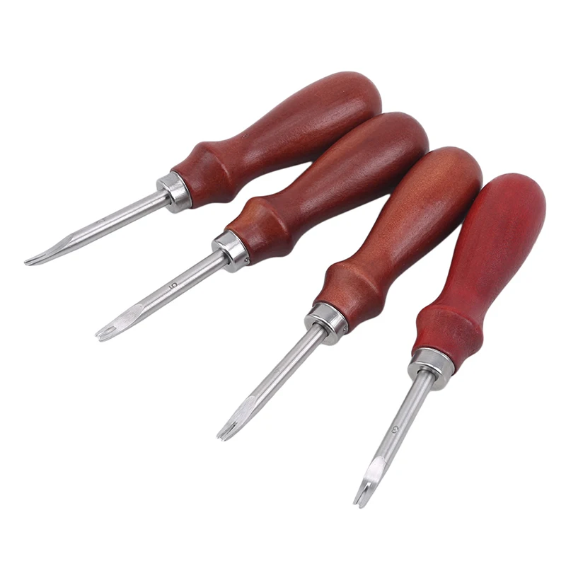 Новая ручка кожаный край Creaser Leathe Rcraft маркировочный инструмент для украшения