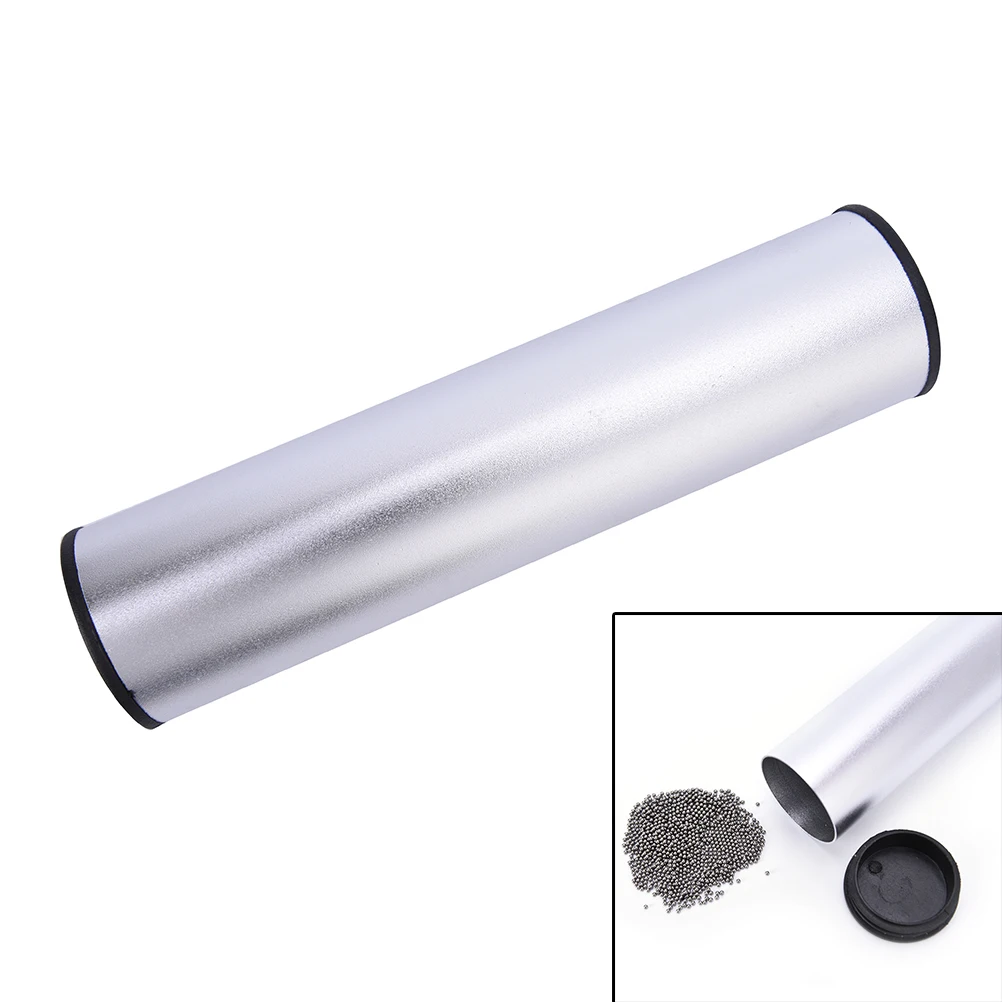 140g Stainless Steel Cylinder Sand Shaker Rhythm Musical Instruments Metal Hand Percussion 20cm*5cm |