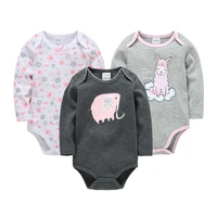 toddler baby girl jumpsuits bodysuit roupas bebe de newborn baby girl clothes long sleeve cotton 3pcs baby underwear pajamas