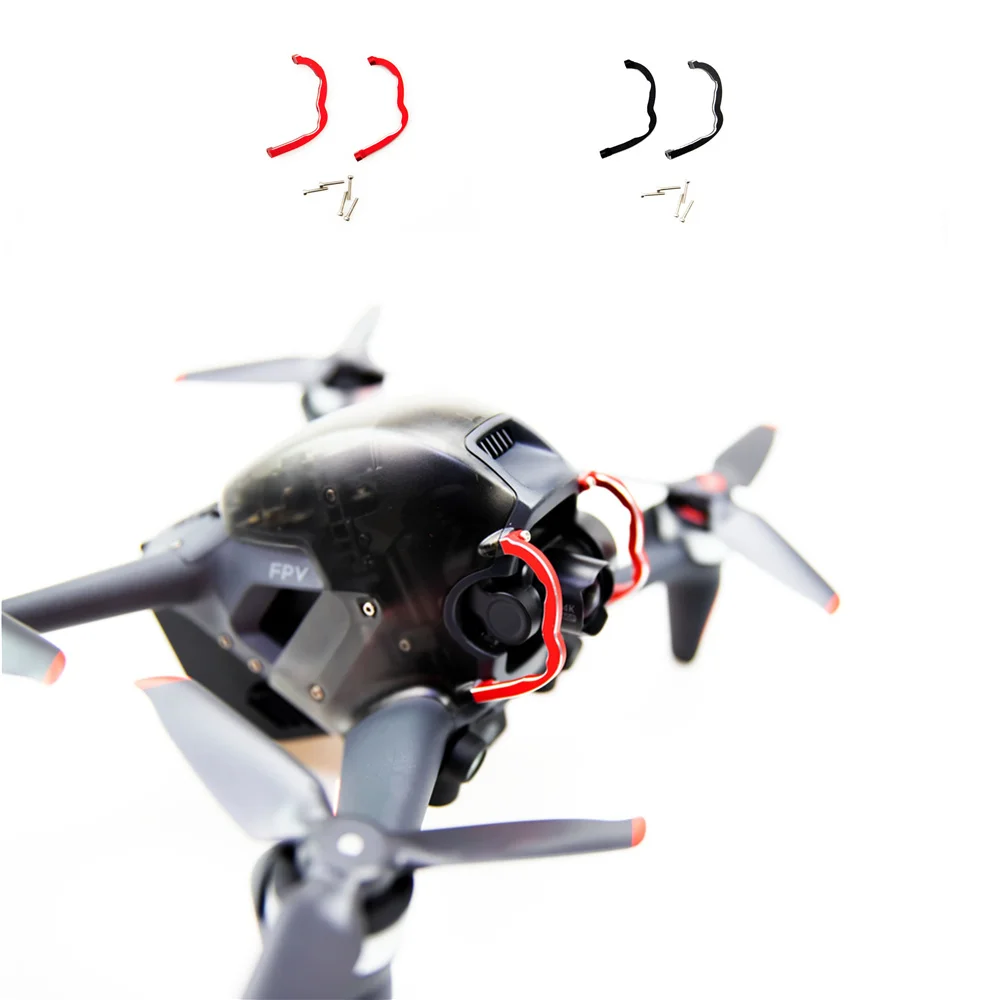 

Aluminum Alloy Drone Bumper Top Protection Bar for DJI FPV Combo Top Protection Bumper Bar for DJI FPV Combo Drone Accessories