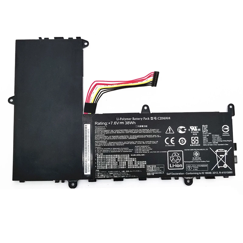 GZSM Аккумулятор для ноутбука C21N1414 для ASUS EeeBook X205T X205TA серия батарея для ноутбука 7,6 V 38Wh зарядное устройство для ноутбука