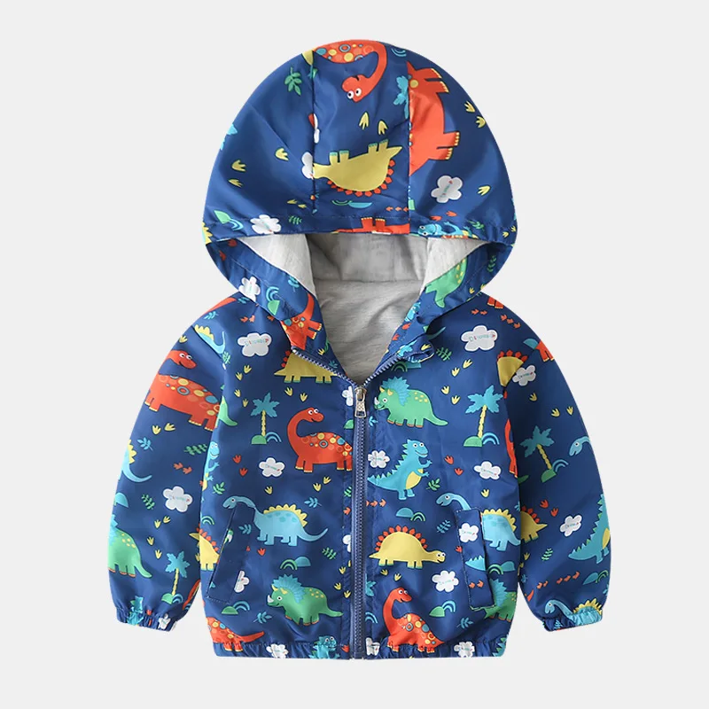 

ZWF1474 Spring Casual 3-10 Years Children Full Long Sleeve V-Neck Zipper Tops Outwear Coats Kids Baby Boy Jacket Autumn