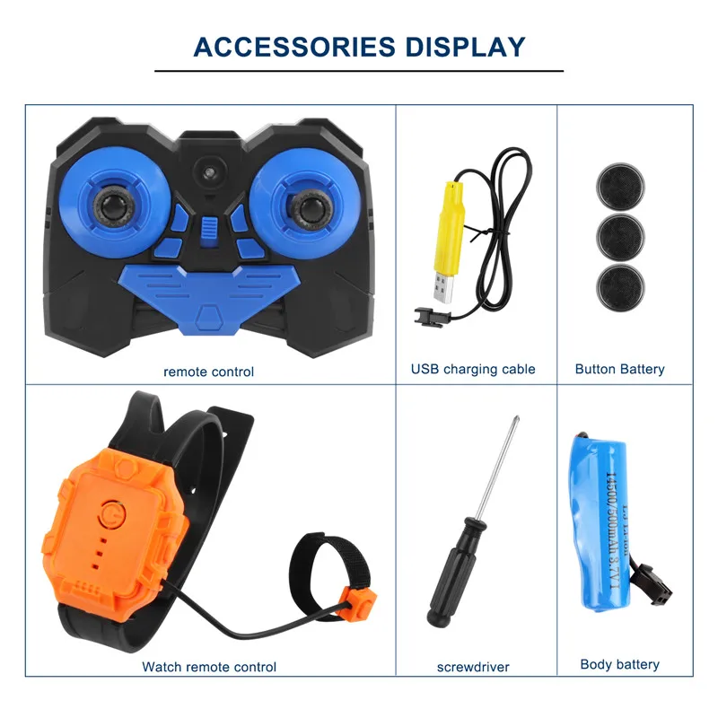 

C1 RC Car Gesture Induction Twisting Stunt Vehicle Off-Road Light Drift Dancing Side Driving Cars Toys Gifts For Children Boys