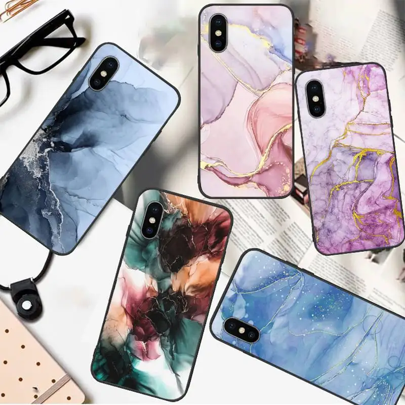 

Fashion Marble Pattern Phone Case For iphone 12 11 13 7 8 6 s plus x xs xr pro max mini