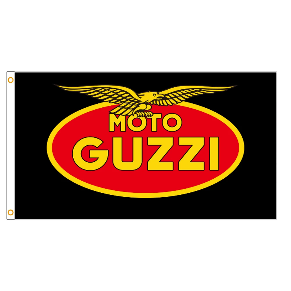 

3x5 Ft Italy Moto Guzzi Flag Polyester Hanging Banners for Decor