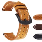 Ремешок из натуральной кожи для HUAWEI WATCH GT 2 46 ммGT Active 46 ммHONOR Magic, кожаный браслет для наручных часов GT2