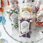 100 искусственный разноцветный воск для винтажной печати, штамп, бусины для скафбукинга, рукоделие, подарок, Свадебное приглашение, воск для штамповки