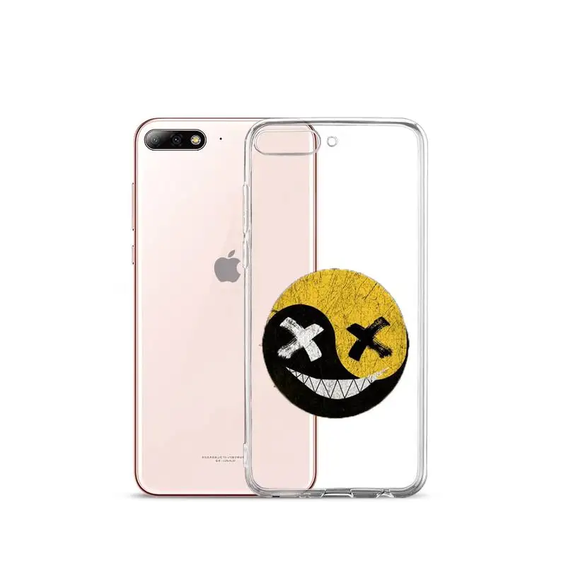 

Diagrams Taiji Yin Yang Phone Case Transparent for iPhone Samsung A S 11 12 6 7 8 9 10 20 Pro X XS Max XR Plus lite mobile bags