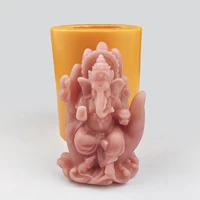 ts0169 przy elephant buddha moulds candle mold 3d hand buddha in the palm molds mold silicone clay resin moulds