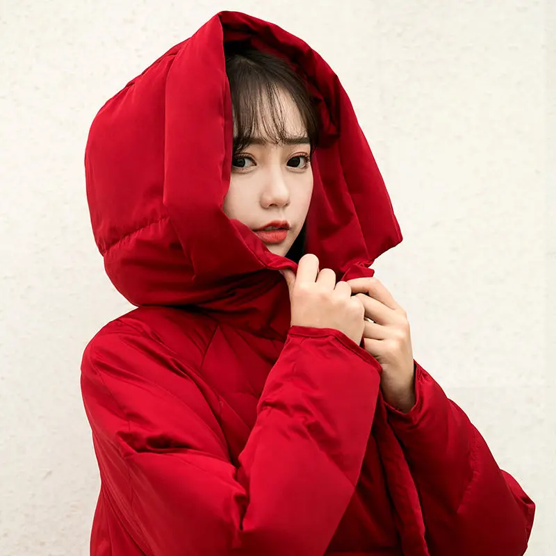 

Женские парки, новая стильная куртка, женская зимняя свободная стеганая куртка в Корейском стиле, зимнее женское пальто