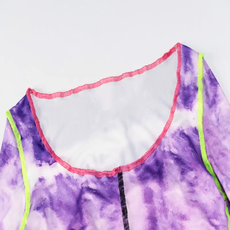 Новинка осени 2021 модное сексуальное женское платье с принтом и вырезом одно