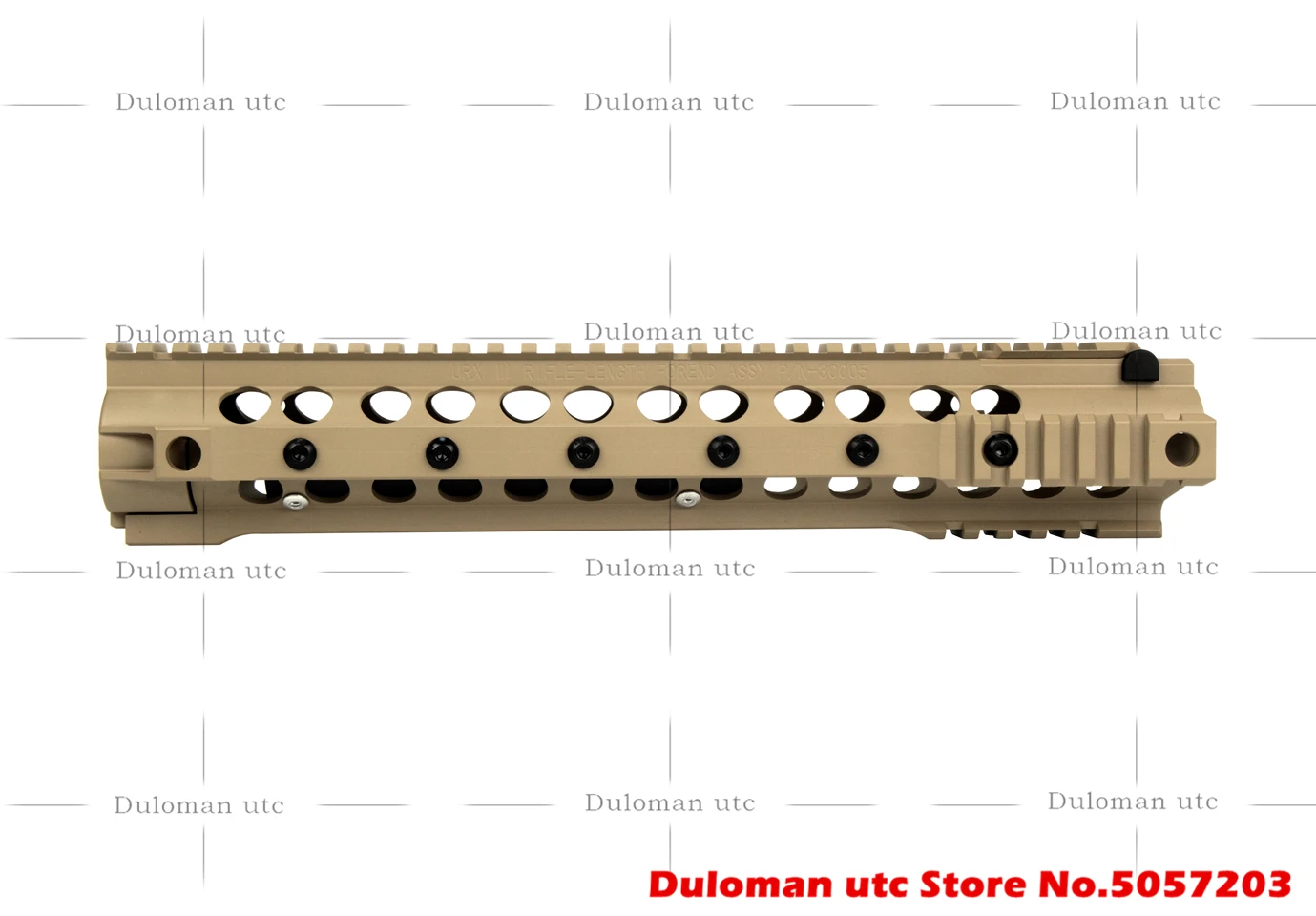 Duloman utc KAC SR-16 SR25 URX III& 3 Тактический поручень 12,5 дюймов с откидным фронтальным прицелом для страйкбола винтовок AEG/GBB