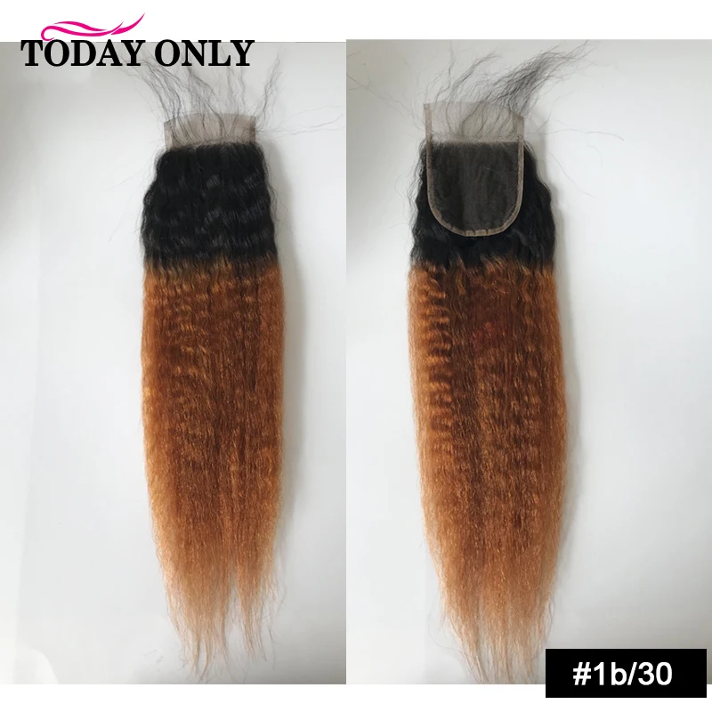 Волосы remy прямые с закрытыми волосами 100% натуральные черные|closure with baby hair|closure