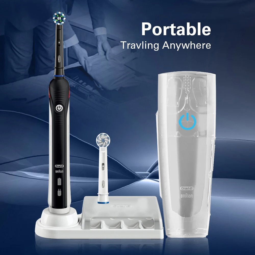 Oral B Sonic зубная щетка PRO4000 3D уход за зубами ультра звуковая электрическая