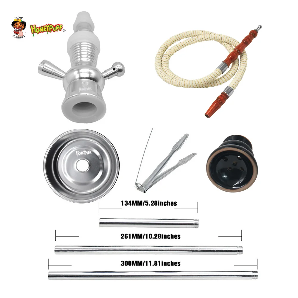 Кальян кальян шампанское/бутылка вина топ стебель комплект алюминиевый Chicha