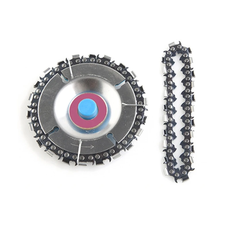

Angle Grinder Grinding Disc Set Cutting Shaping Chainsaw Wheel Wood Carving Chain Blade Tool Kit