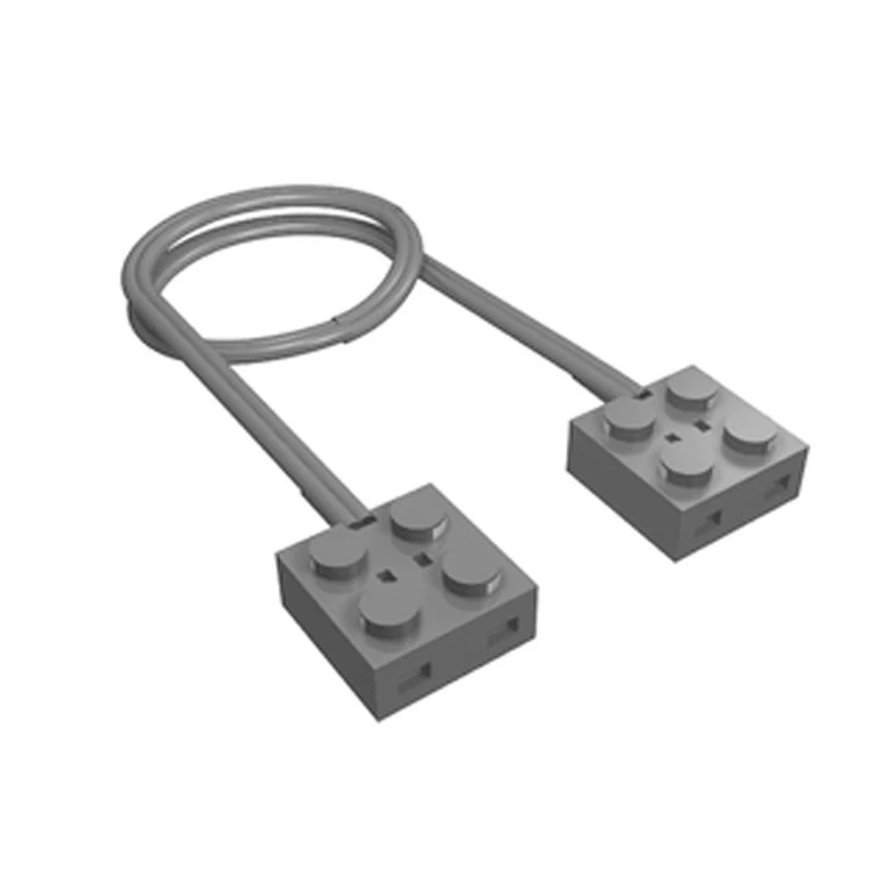 

Building Block Tech Assembles Particles 5306bc020 PF extension cord (10cm) PF Creative Children moc Toys Gift