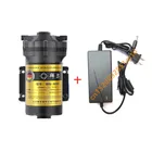 600Gpd мембранный бустерный насос 24 в насос высокого давления, адаптер питания для очистителя воды, система обратного осмоса для аквариума