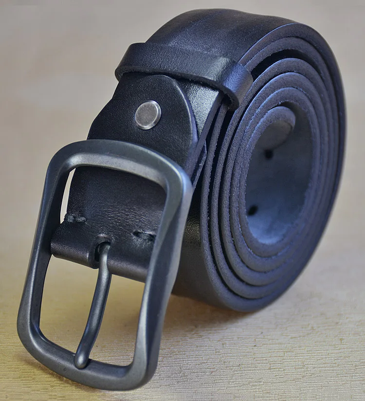 Men Fashion Waist Belts vintage Belts With Split Leather Luxury double prong waiststrap  Designer Accessories Belts