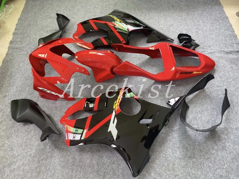 

Injection Mold New ABS Fairings Kit Fit for HONDA CBR 600 F4i FS 01 02 03 CBR600 2001 2002 2003 body set red black hot sales