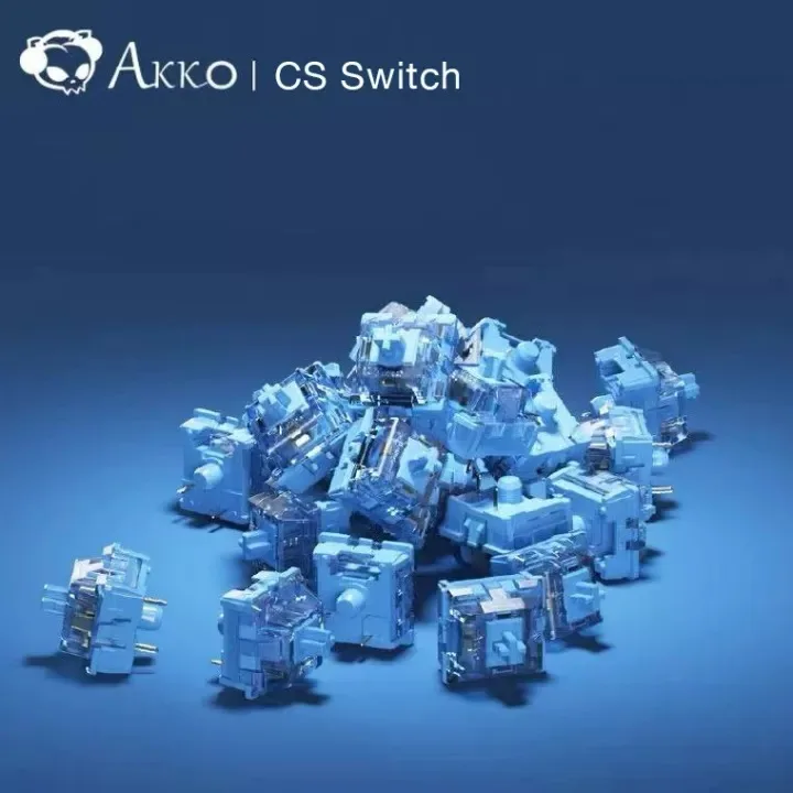 

AKKO CS Switch Ocean Blue Switch Red Green Vintage White Purple Switches DIY Mechanical Keyobard Switches Linear Tactile Switch