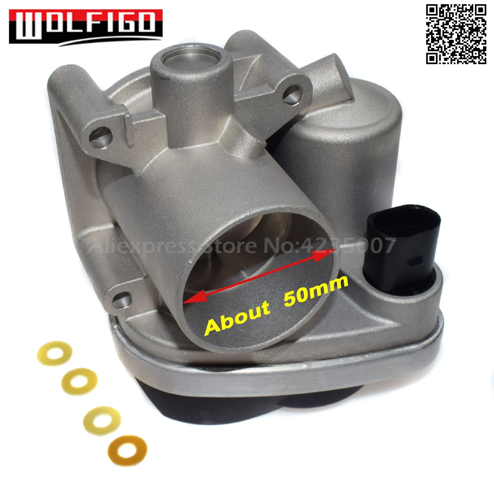 WOLFIGO для Audi A2 VW Polo Golf IV Seat Leon корпус дроссельной заслонки 036133062B 036133062N Новый|Корпус