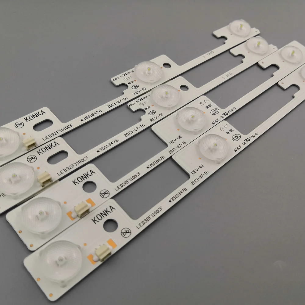 4Pcs/lot LCD backlight bar FOR Konka LED32F1100CF LED32F1170CF LED32F1160CF New | Лампы и освещение