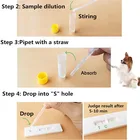 Палочка для собачьего пса против вируса CDVCPV, домашний носовой тампон, бумага для теста на здоровье NOV99