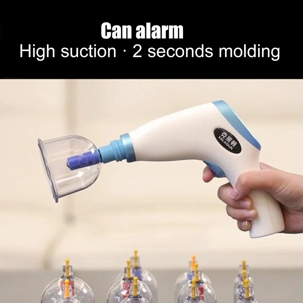 

Electric Vacuum Cupper Suction Body Cupping Kit Drainage Pain Relief Massage Anti Cellulite Cupping Device