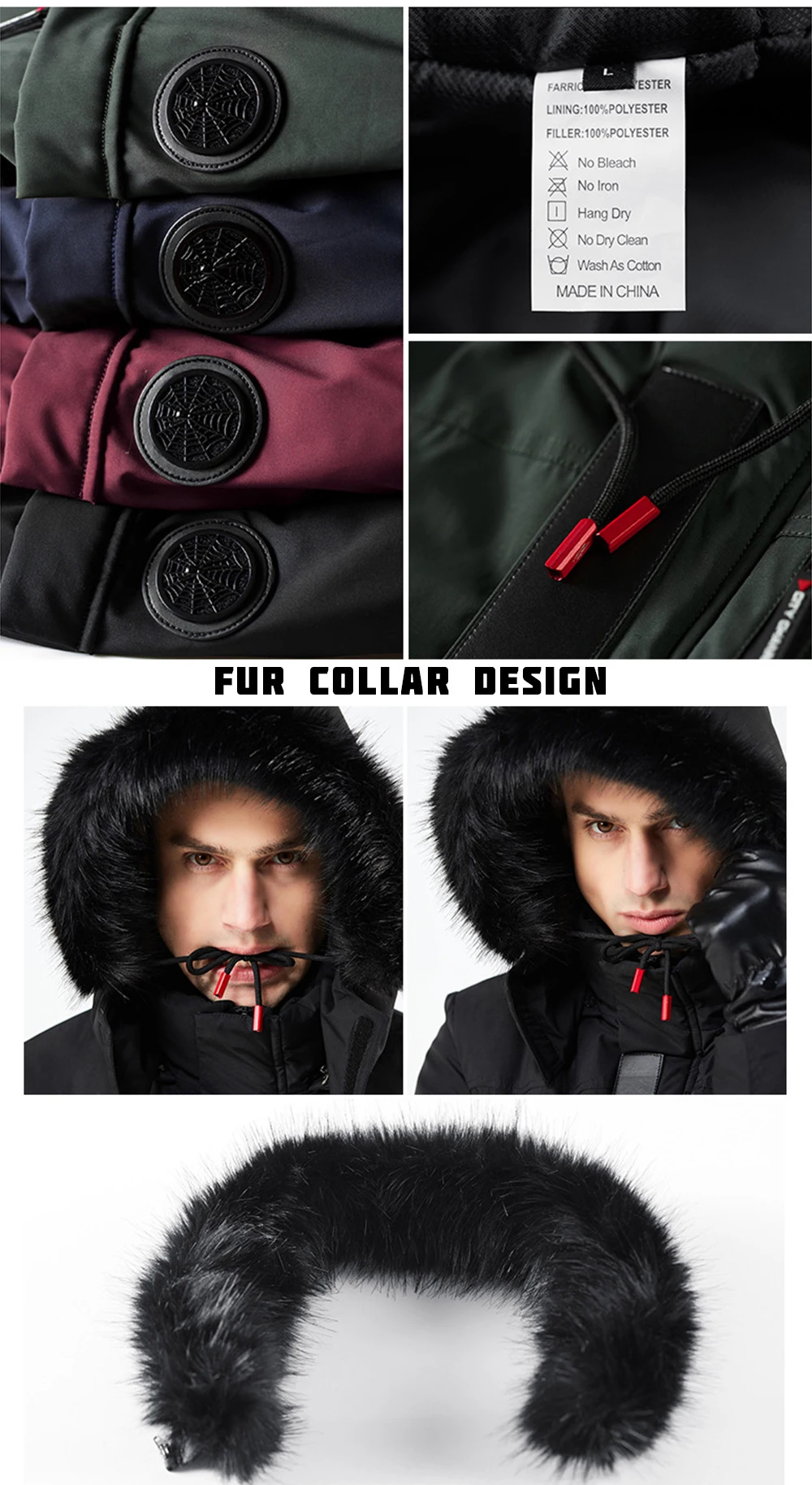 AKSR Зимняя парка куртка пальто мужские хлопковые Jaquetas утепленные Jaqueta Masculino Casaco Chamarra Hombre Chaqueta Veste Homme