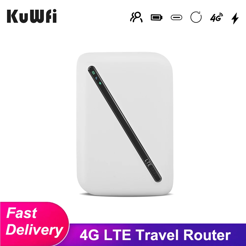 

Беспроводная точка доступа KuWFi, 4G, 150 Мбит/с