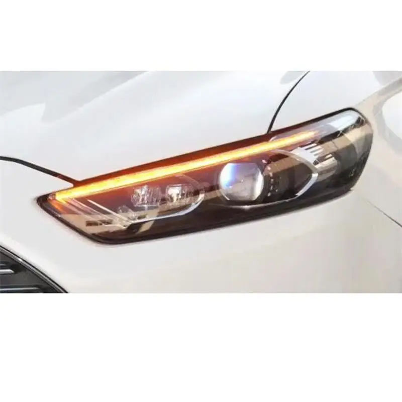 Drl Luces Para Auto Assessoires светодиодные боковые поворотники Automovil фары Задние Автомобильные фары в сборе 13 14 15 16 для Ford Mondeo