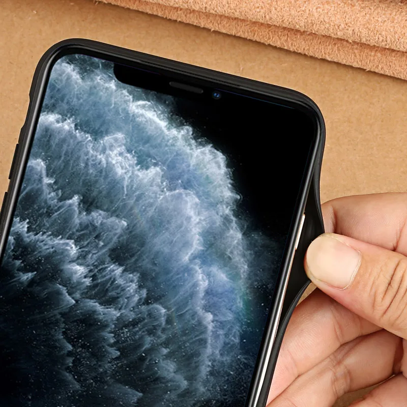 Подлинный выдвижной кожаный мобильный телефон чехол для iphone 11 11Pro Pro Max X XR XS 6 6S 7 8