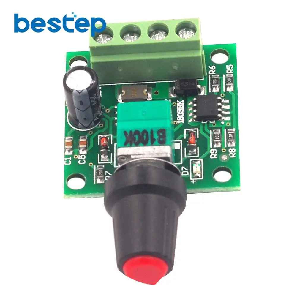 Регулятор скорости двигателя 2А ШИМ-контроллер регулировки 1803BK +