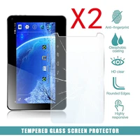 2pcs tablet tempered glass screen protector cover for irulu expro x1a anti screen breakage tablet computer tempered film